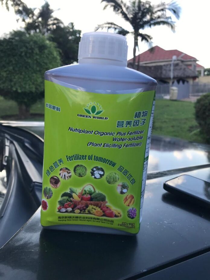 Nutriplant Organic Plus Liquid Fertilizer Nutriplant Organic Plus liquid fertilizer bottle